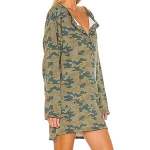 Lovers + Friends Oversized Henley Dress